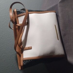 Anne Klein Color Block Tote Handbag